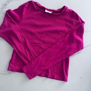 Universal Thread Magenta Long Sleeve Top